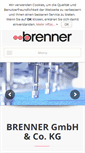 Mobile Screenshot of brennergmbh.de